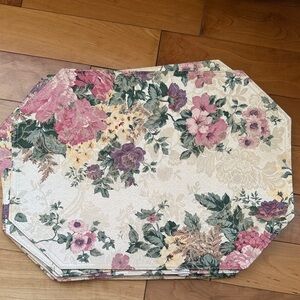 Vintage Floral Placemats